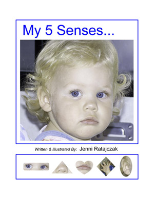 My 5 Senses Children Book
